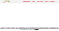 Desktop Screenshot of oskjacek.pl